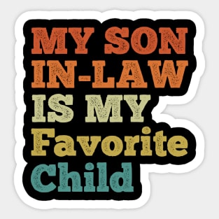 Son in Law Appreciation Sticker